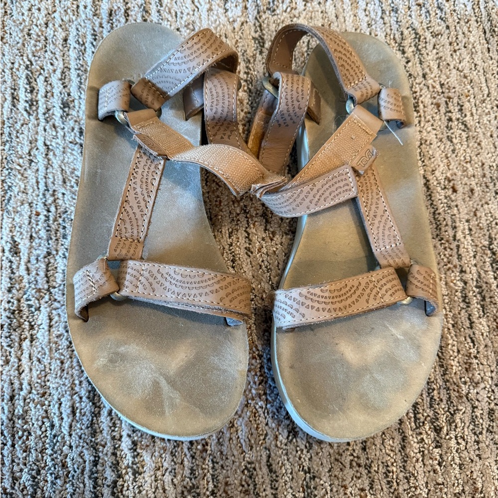 Teva Tan Strappy Sandals
